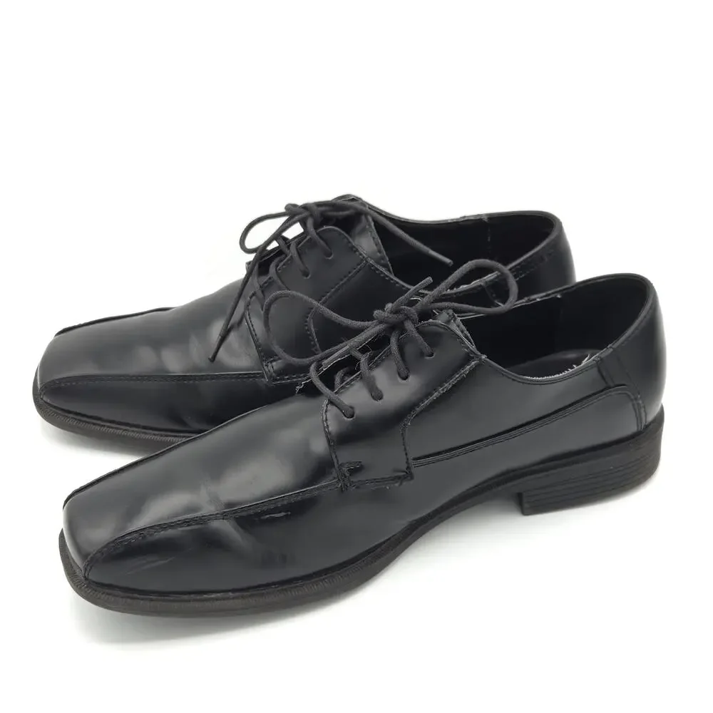Calvin Klein Oxford Fedor Box F4034 Men's Dress Shoes Black Size 10.5